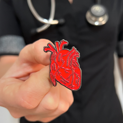 Anatomic heart pin