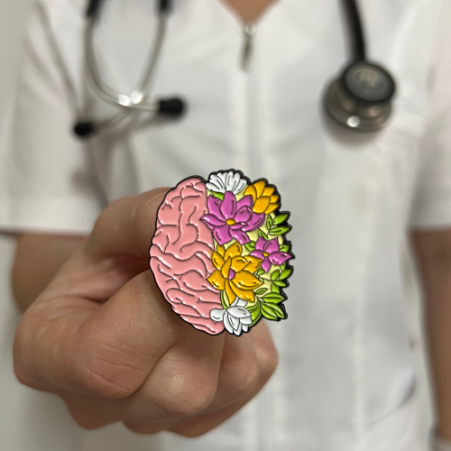 Brain pin