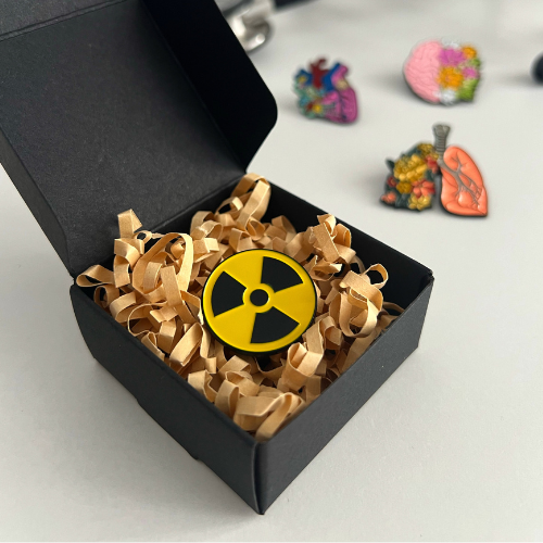 Radioactiv pin