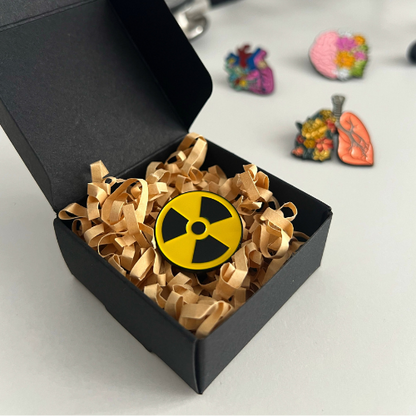 Radioactiv pin
